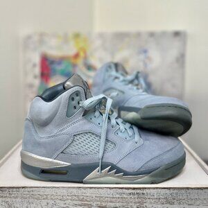 Air Jordan 5 Retro Blue Suede